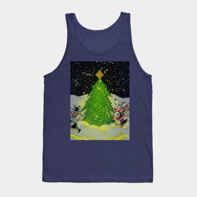 Tree Lighting Tank Top by KristenOKeefeArt